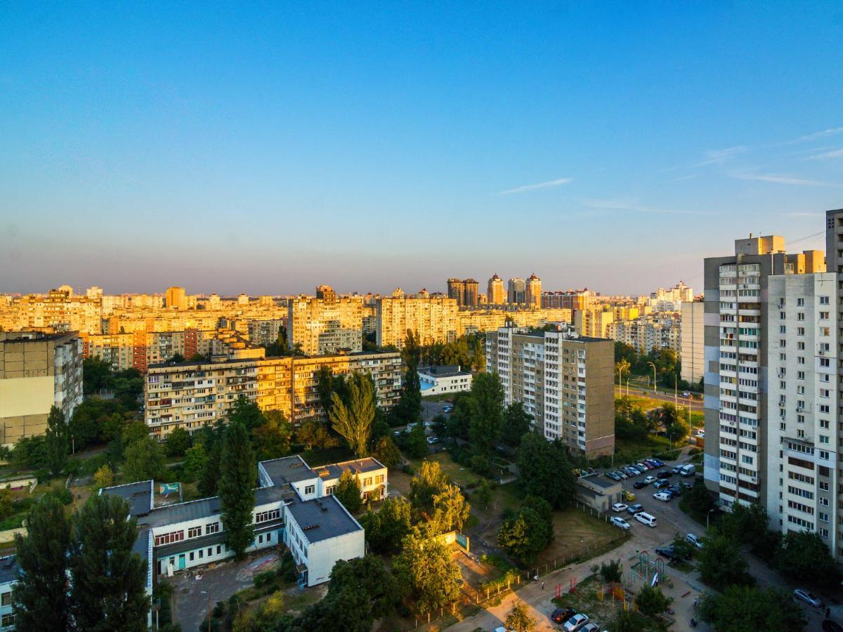 Kvartirkoff Na Bogatirskaya 6A, 17 Floor Kijev Kültér fotó